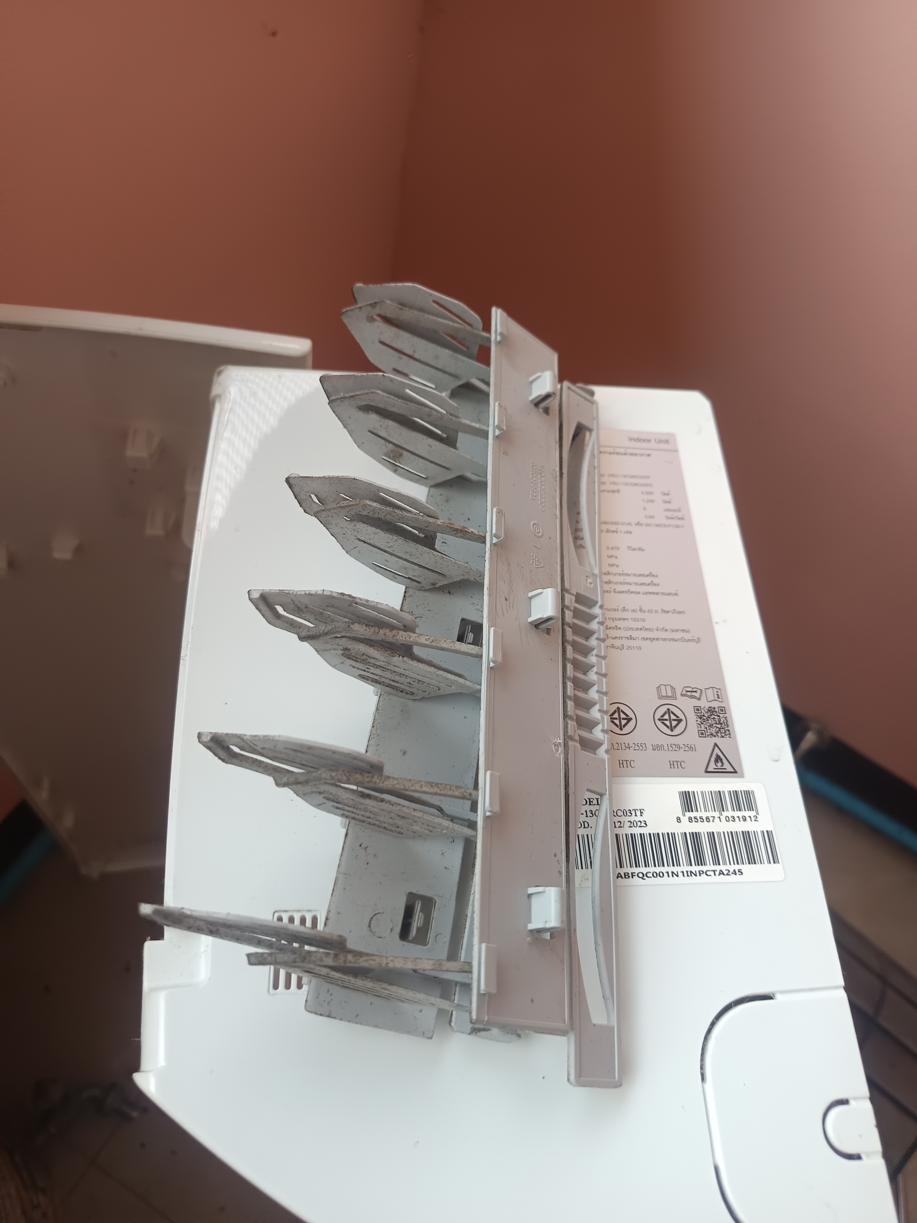 ล้างแอร์ให้ลูกค้าหอพักมั่งมีศรีสุขวังน้อย - รูปภาพผลงานที่ 2