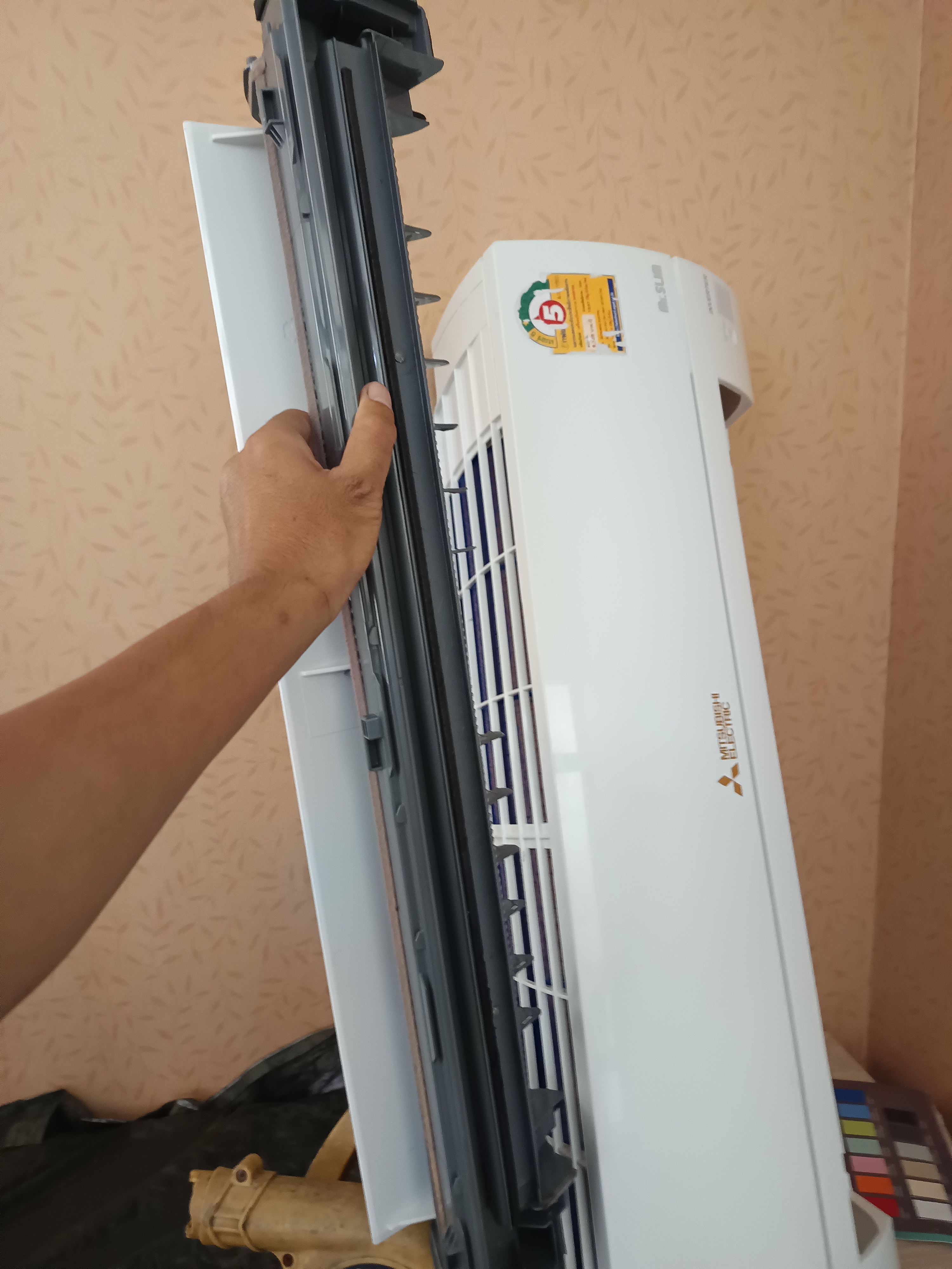 ล้างแอร์สำนักงาน Office ยี่ห้อ Mitsubishi Electric MS-GN24VF - รูปภาพผลงานที่ 7